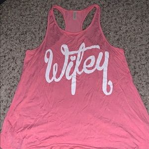 WIFEY tank top